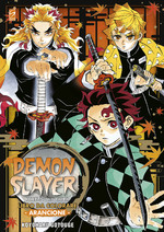 Demon Slayer - Kimetsu no Yaiba Libro da colorare - Arancione